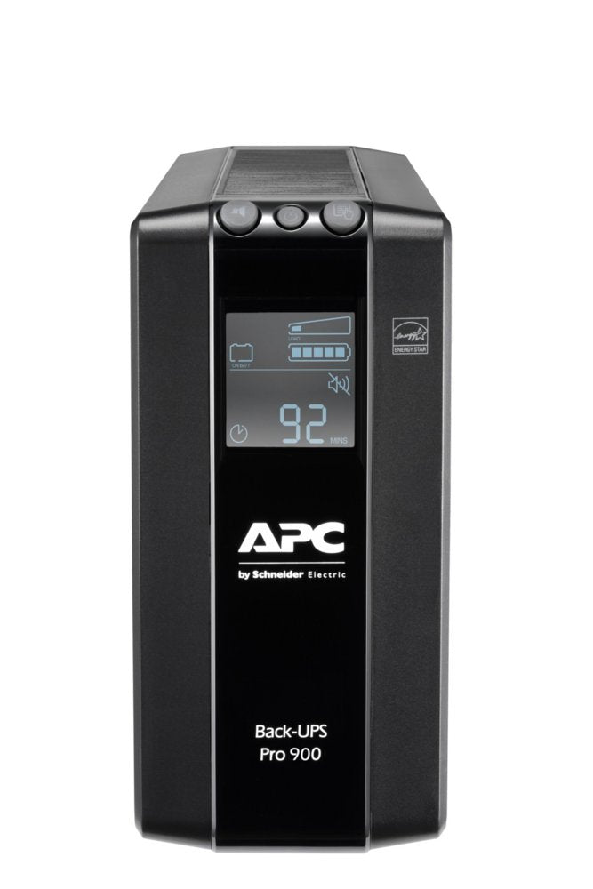 APC Back-UPS Pro BR900MI | 900 VA | 6x IEC C13 Stopcontacten | AVR Spanningstabilisatie | LCD-Statusdisplay - Matmuis - Matmuis