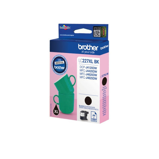 Brother LC-227XLBK | Originele Zwarte Inktcartridge | 1 Stuk - Matmuis - Matmuis