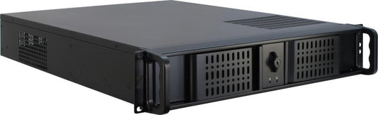 Inter-Tech IPC 2U-2098-SL | Server Rack Case | Zwart - Matmuis