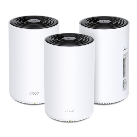 TP-Link Deco PX50 (3-pack) | Dual-band WiFi 6 Mesh Router (2.4 GHz / 5 GHz) | Powerline | Wit - Matmuis - Matmuis