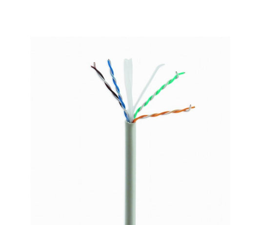 Gembird U/UTP Cat 6 Netwerkkabel | 100 m | Grijs - Matmuis