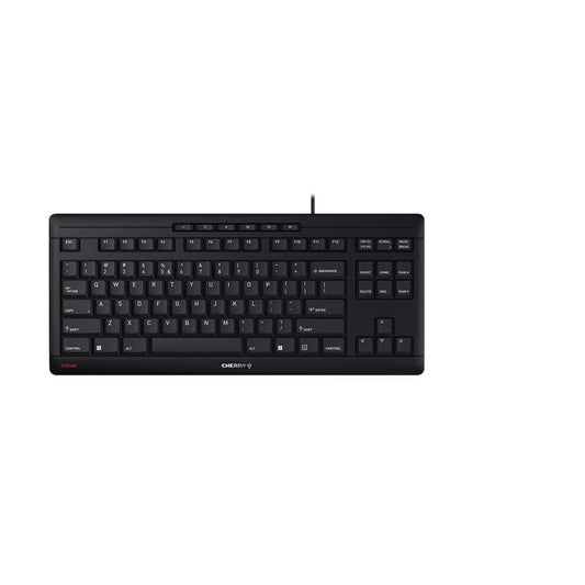 CHERRY Stream TKL Keyboard | USB | QWERTY (US-Engels) | Zwart - Matmuis - Matmuis