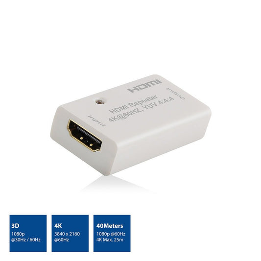 ACT AC7820 | HDMI Repeater | Plug-and-Play | Via HDMI - Matmuis - Matmuis