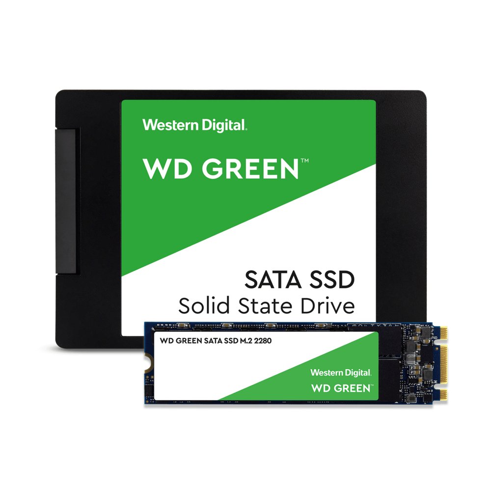Western Digital Green | 2TB SATA SSD | 2.5'' | 545MB/s Lezen | 430MB/s Schrijven - Matmuis