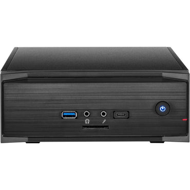 Inter-Tech MW-01 II | Mini Tower Case | Zwart | ITX - Matmuis