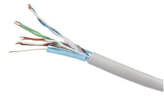 Gembird F/UTP Cat 5E Netwerkkabel | 305 m | Grijs - Matmuis - Matmuis
