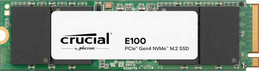 Crucial E100 2TB | PCIe NVMe SSD | Gen4 M.2 | 7.400 MB/s lezen | 7.000 MB/s schrijven - Matmuis - Matmuis