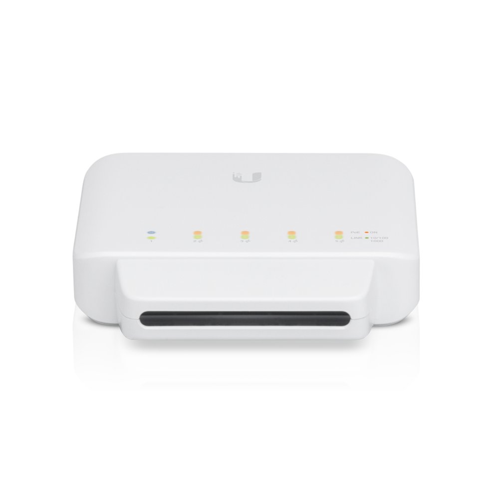 Ubiquiti UniFi USW-FLEX | Managed L2 Switch | Gigabit Ethernet (10/100/1000) | Power over Ethernet (PoE) | Wit - Matmuis