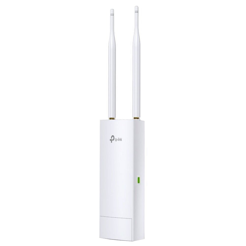 TP-Link EAP110 Outdoor | WiFi 4 Access Point | 300 Mbit/s | Alleen PoE-voeding | Inclusief Montagebeugel - Matmuis