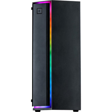 Inter-Tech S-3906 Renegade RGB | Midi Tower Case | Zwart - Matmuis