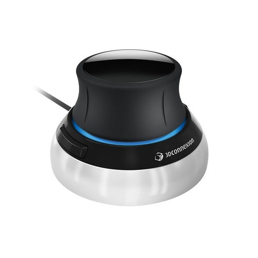 3Dconnexion SpaceMouse | Bedrade Muis | USB-A | 3D-Tracker | Zwart/Zilver - Matmuis - Matmuis