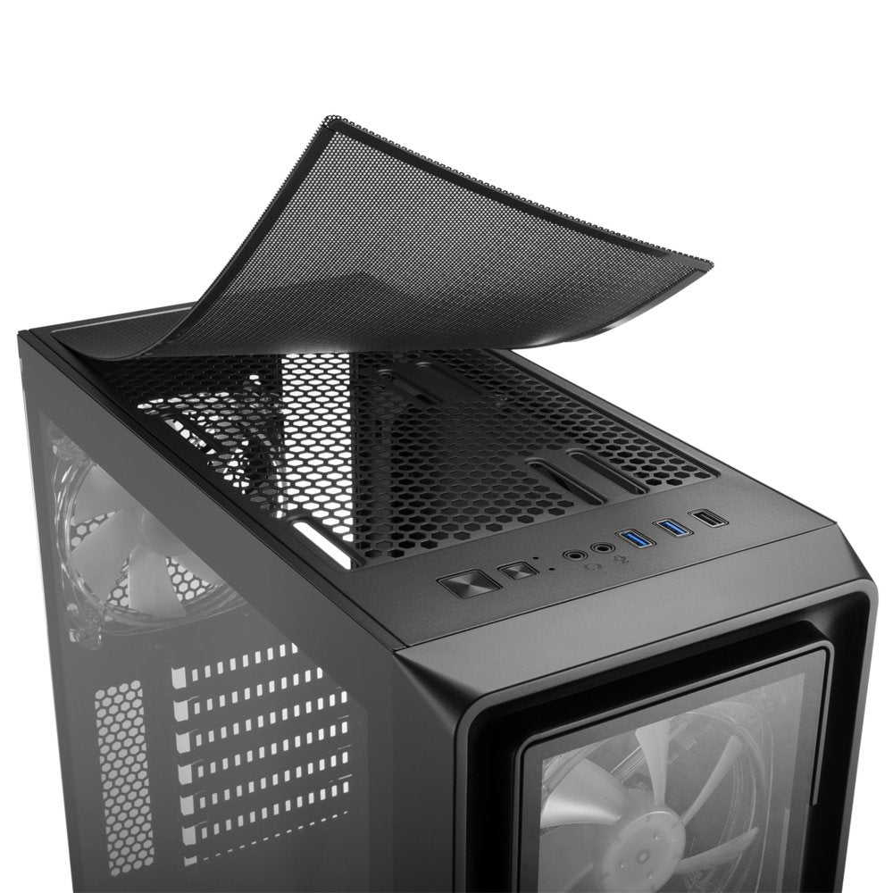 Sharkoon TK4 RGB | Midi Tower Case | Zwart - Matmuis