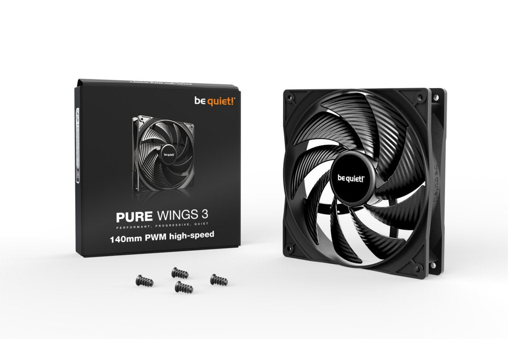 be quiet! Pure Wings 3 | 140mm PWM High Speed Case Fan - Matmuis - Matmuis