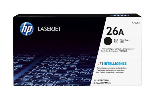 HP 26A | Originele Zwarte LaserJet Tonercartridge - Matmuis - Matmuis