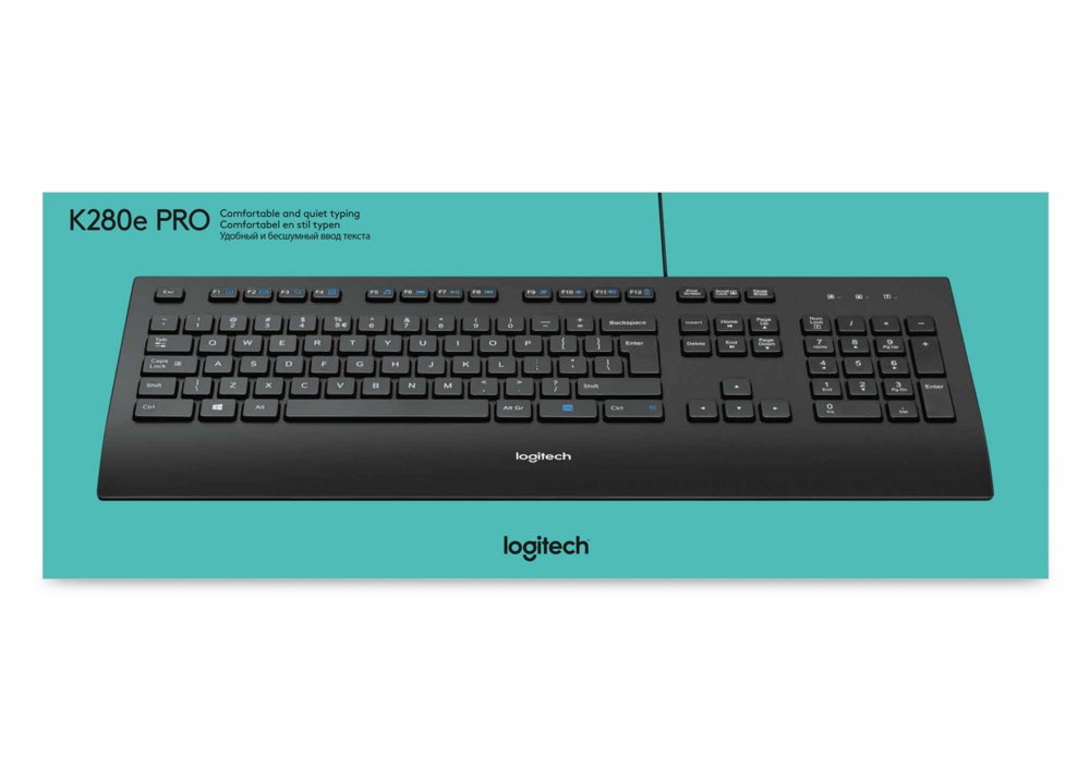 Logitech K280E OEM | Bedraad Toetsenbord | QWERTY - Matmuis - Matmuis