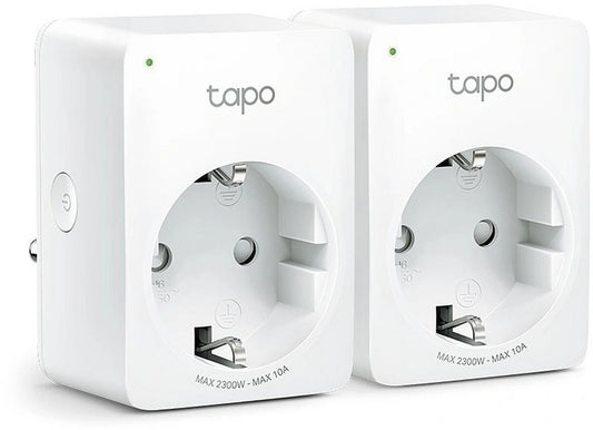 TP-Link Tapo P100 | Mini Smart Wi-Fi Stopcontact | 2990 W | Spraakbediening | Compact ontwerp | Wit - Matmuis