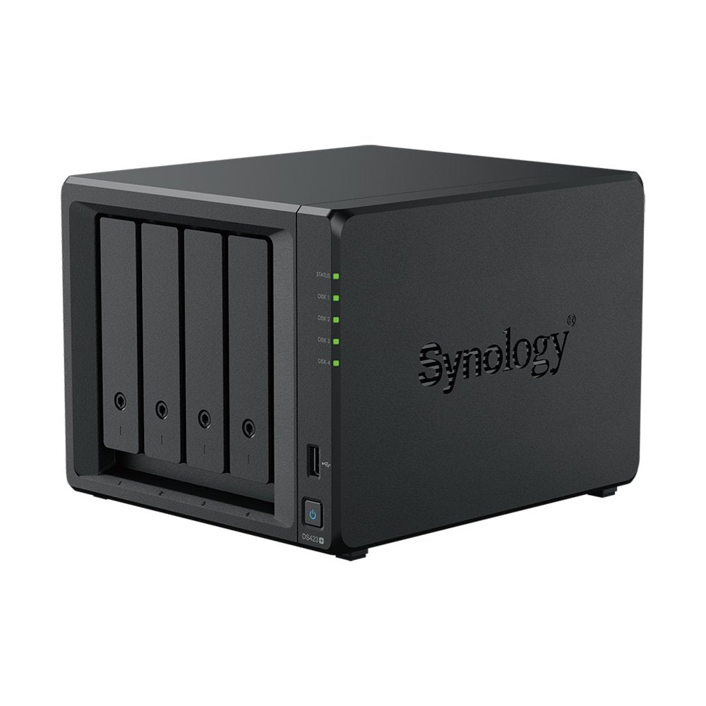 Synology DiskStation DS423+ NAS | 4 Drive Bays | Intel Celeron J4125 | 2x Gigabit Ethernet | Rack (8U) | Zwart - Matmuis - Matmuis