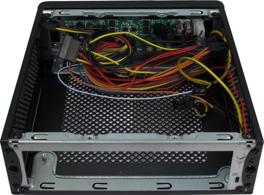 Inter-Tech ITX-601 | Mini-ITX Case | 60 Watt Voeding | Zwart - Matmuis