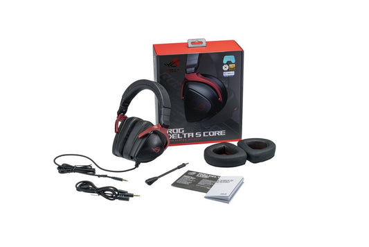ASUS ROG Delta S Core | Bedrade Over-ear Gaming Headset 3.5mm Connector | RGB | Zwart - Matmuis - Matmuis