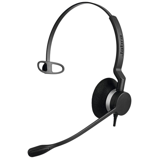 Jabra BIZ 2300 | Bedrade On-ear Headset USB-A | Microsoft Lync Mono | Zwart - Matmuis - Matmuis