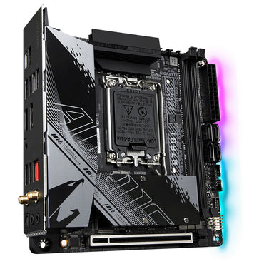 Gigabyte B760I AORUS PRO DDR4 | Socket LGA 1700 | Intel B760 | 4xDDR4 | Mini-ITX | Moederbord - Matmuis - Matmuis