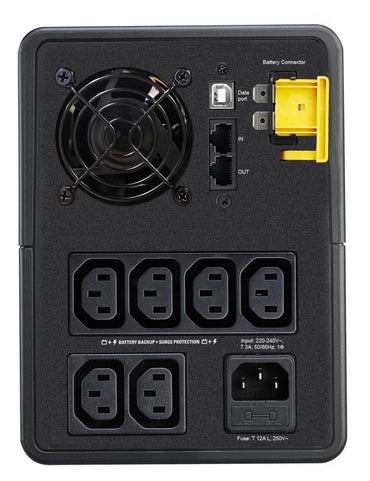 APC Back-UPS BX1600MI | 1600 VA / 900 W | 6x IEC C13 Stopcontacten | AVR Spanningsregeling | LED-Statusindicator | Robuuste Tower UPS - Matmuis - Matmuis