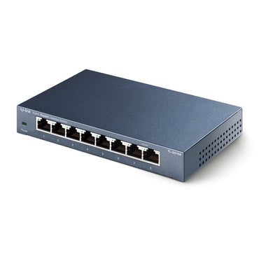 TP-Link TL-SG108 | Unmanaged Switch | 8 Poorten | Gigabit Ethernet (10/100/1000 Mbps) | Zwart - Matmuis