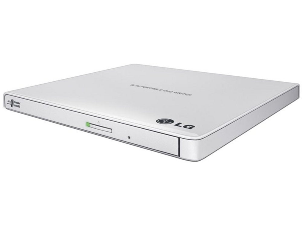 LG GP57EW40 | Extern DVD Super Multi Drive | USB 2.0 | Wit - Matmuis - Matmuis