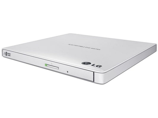 LG GP57EW40 | Extern DVD Super Multi Drive | USB 2.0 | Wit - Matmuis - Matmuis