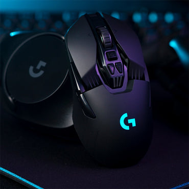 Logitech G903 Lightspeed | Ambidextrous Draadloze Gaming Muis | RF-Draadloos + USB-A | 25.600 DPI | Zwart - Matmuis - Matmuis