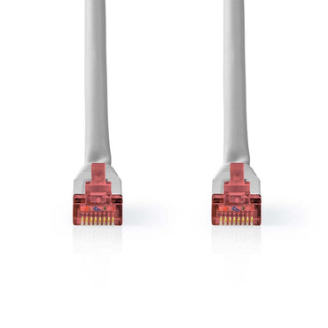Nedis CCGL85220GY150 | Netwerkkabel Cat6 SF/UTP | 15 m | Grijs | RJ45 Male-naar-RJ45 Male - Matmuis - Matmuis