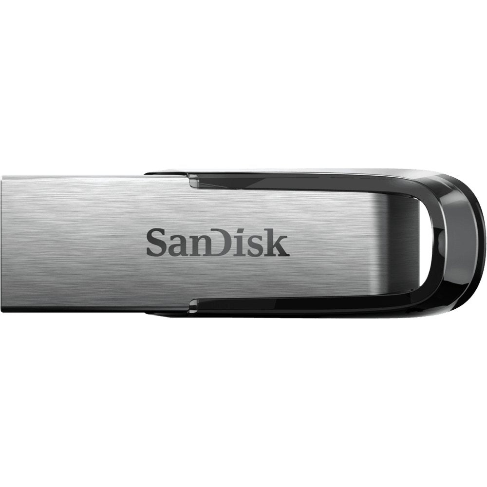 SanDisk Ultra Flair | 16GB USB-A 3.2 Flash Drive | Zwart/Zilver - Matmuis