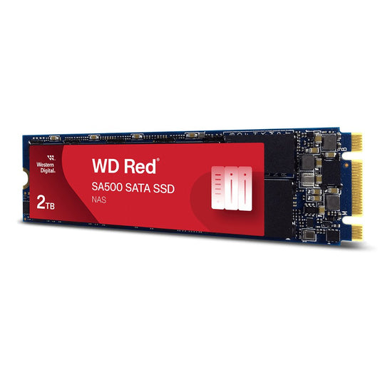 Western Digital Red SA500 | 2TB SATA SSD | M.2 | 560MB/s Lezen | 530MB/s Schrijven - Matmuis