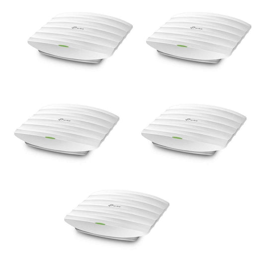 TP-Link EAP245 (5-pack) | WiFi 5 Access Point | 1750 Mbit/s | PoE (met Injector) | Inclusief Montagebeugels - Matmuis