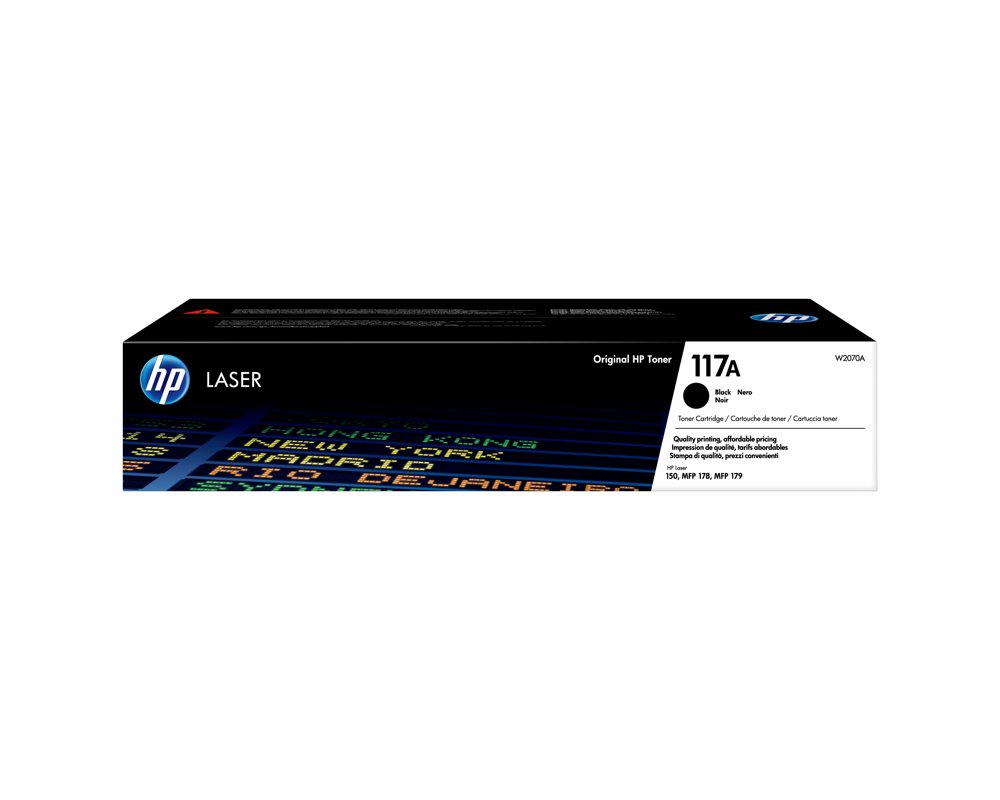 HP 117A originele zwarte lasertonercartridge - Matmuis