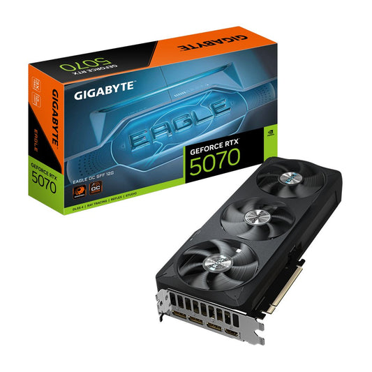 GIGABYTE GeForce RTX 5070 EAGLE OC SFF | 12GB GDDR7 | DLSS 4 | Videokaart | Nvidia GPU - Matmuis - Matmuis