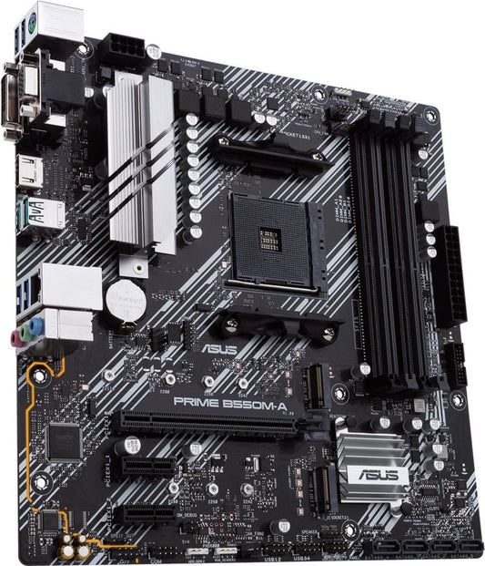 ASUS PRIME B550M-A | Socket AM4 | AMD B550 | 4xDDR4 | Micro-ATX | Moederbord - Matmuis - Matmuis
