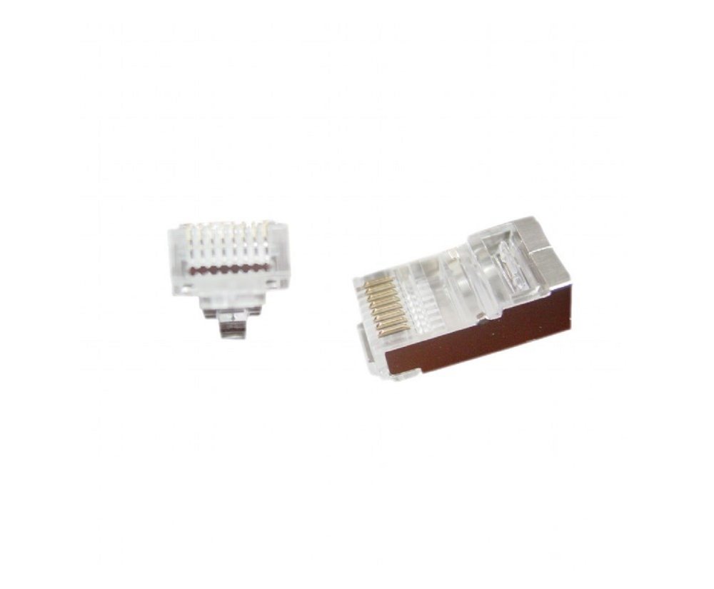 Gembird kabel-connector | RJ-45 | Bruin | Zilver | Transparant | LC-PTF-01/100 - Matmuis - Matmuis