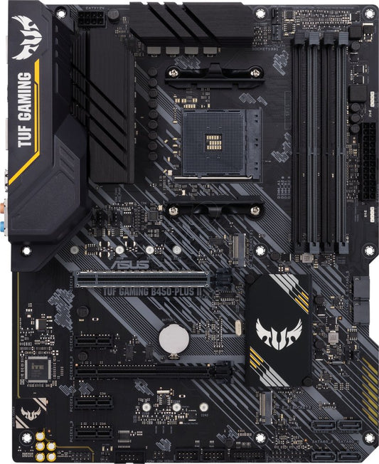 ASUS TUF GAMING B450-PLUS II | Socket AM4 | AMD B450 | 4xDDR4 | ATX | Moederbord - Matmuis - Matmuis
