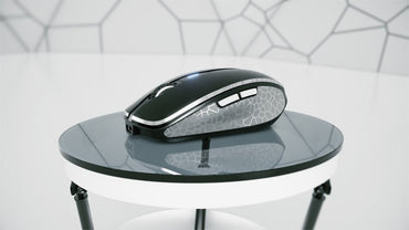 Cherry MW 8C Advanced | Draadloze Muis | Links- en Rechtshandig | RF + Bluetooth | 3200 DPI | Zwart/Grijs - Matmuis - Matmuis