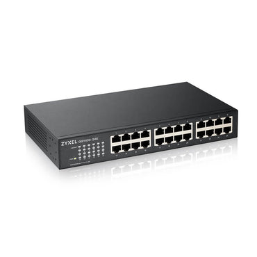 Zyxel GS1100-24E | Unmanaged Switch | 24x Gigabit Ethernet - Matmuis