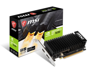 MSI GeForce GT1030 LP OC | 2GB GDDR4 VRAM | Low Profile | Videokaart | GPU | Nvidia - Matmuis