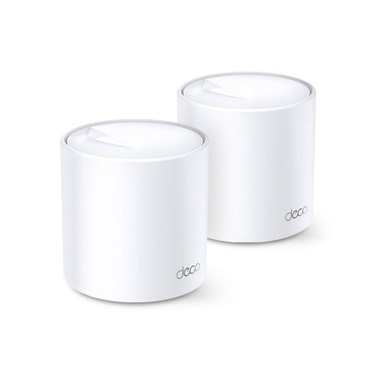 TP-Link Deco X20 (2-pack) | Dual-band WiFi 6 Mesh Router | Gigabit Ethernet | AX1800 - Matmuis - Matmuis