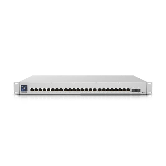 Ubiquiti UniFi Enterprise Managed 2.5G Ethernet Switch | 24-Poorts | Power over Ethernet (PoE) - Matmuis