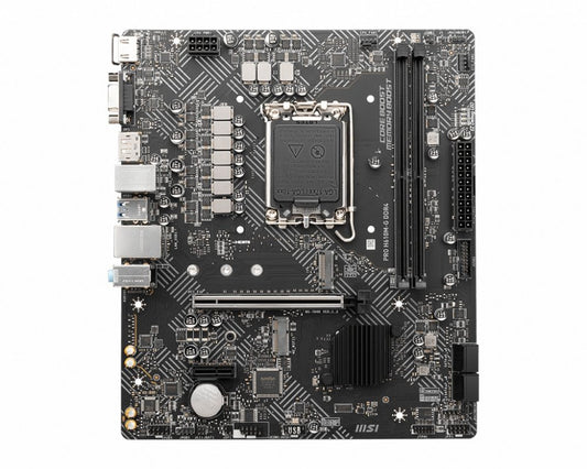 MSI PRO H610M-G | Socket LGA 1700 | Intel H610 | 2xDDR4 | Micro-ATX | Moederbord - Matmuis - Matmuis