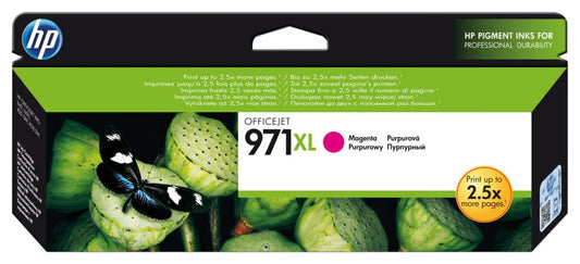 HP 971XL | Originele Inktcartridge | High-Capacity | Magenta - Matmuis - Matmuis