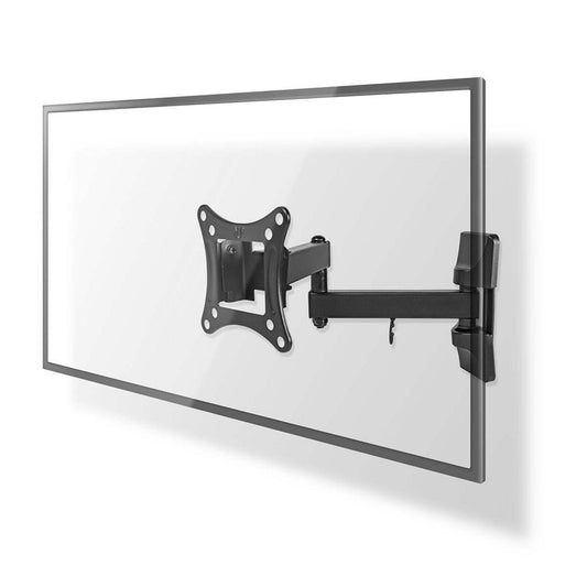 Nedis TVWM1530BK | Draai- en kantelbare TV-plafondbeugel | 23''-55'' | max 30kg | VESA 400x400 - Matmuis