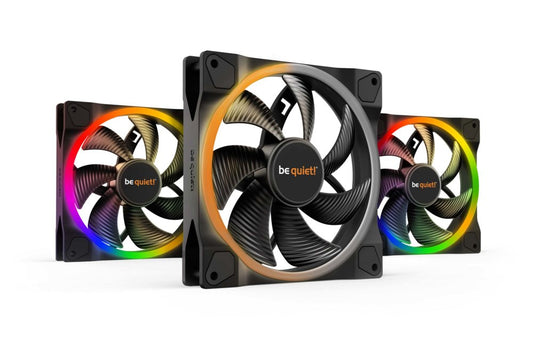 be quiet! Light Wings | 140mm PWM Triple Pack Computer behuizing Ventilator 14 cm Zwart 1 stuk(s) - Matmuis - Matmuis