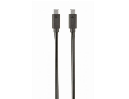 Gembird CCP-USB3.1-CMCM-1M | USB 3.2 Gen 1 | USB-C naar USB-C | 1m | Zwart - Matmuis - Matmuis