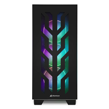 Sharkoon Elite Shark CA300T RGB | Tower Case | Zwart - Matmuis